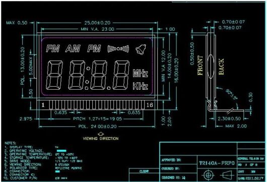 Модуль измерителя частоты на дисплее SC3610 — изображение 2