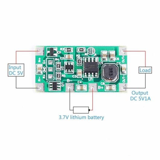 Модуль UPS 5V 1A 3.7V — изображение 2